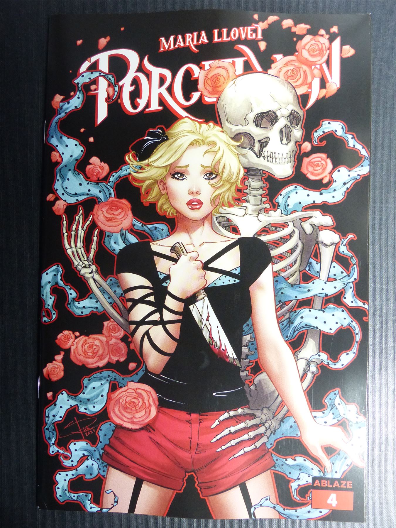 Maria Llovet: PORCELAIN #4 - Nov 2021 - Ablaze Comics #240