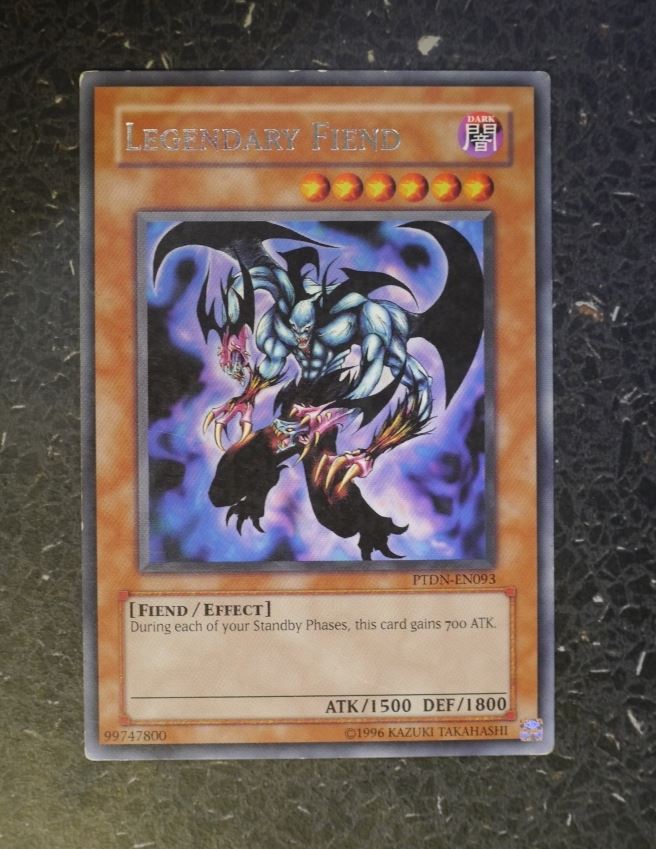 YuGiOh Cards: LEGENDARY FIEND PTDN RARE # G97