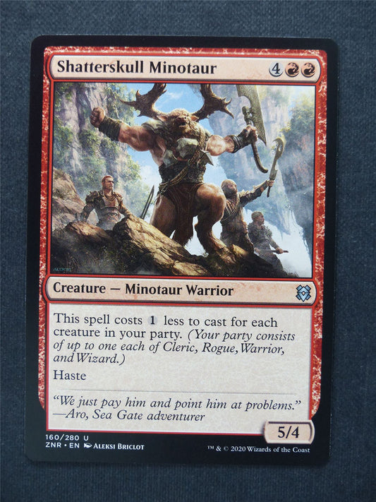 Shatterskull Minotaur - Mtg Magic Cards #9A