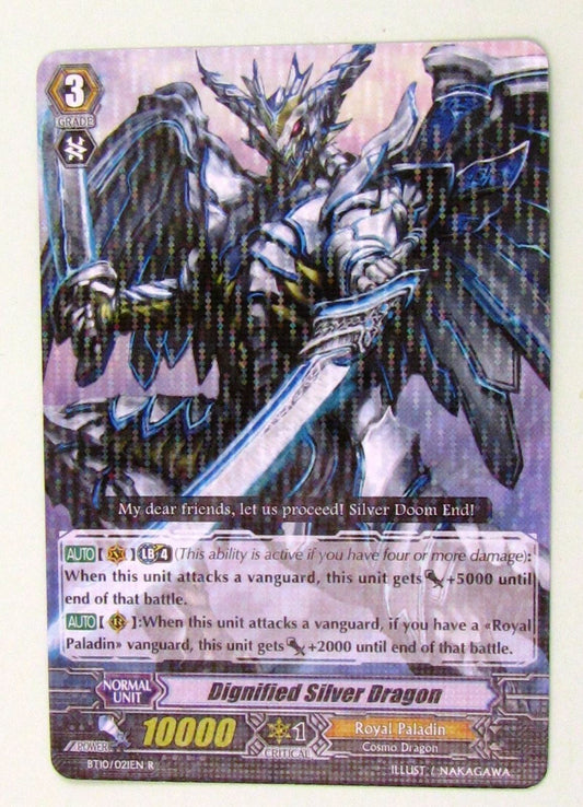 Cardfight Vanguard: Dignified Silver Dragon BT10/021EN R