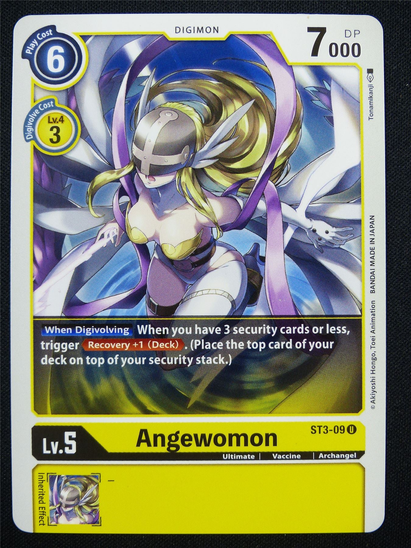 Angewomon ST3-09 U - Digimon Card #182