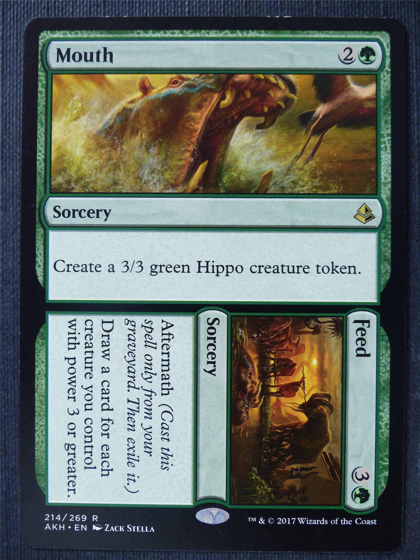 Mouth Feed - Mtg Card #2JZ