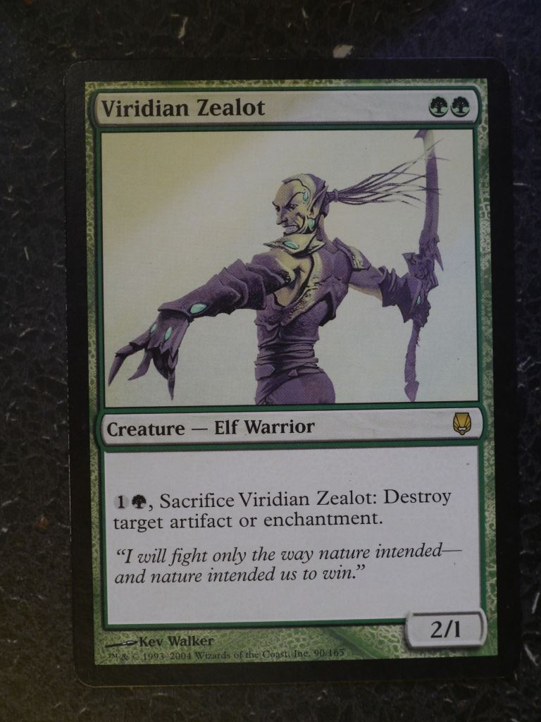 MTG Magic Cards: VIRIDIAN ZEALOT RARE # 6H55