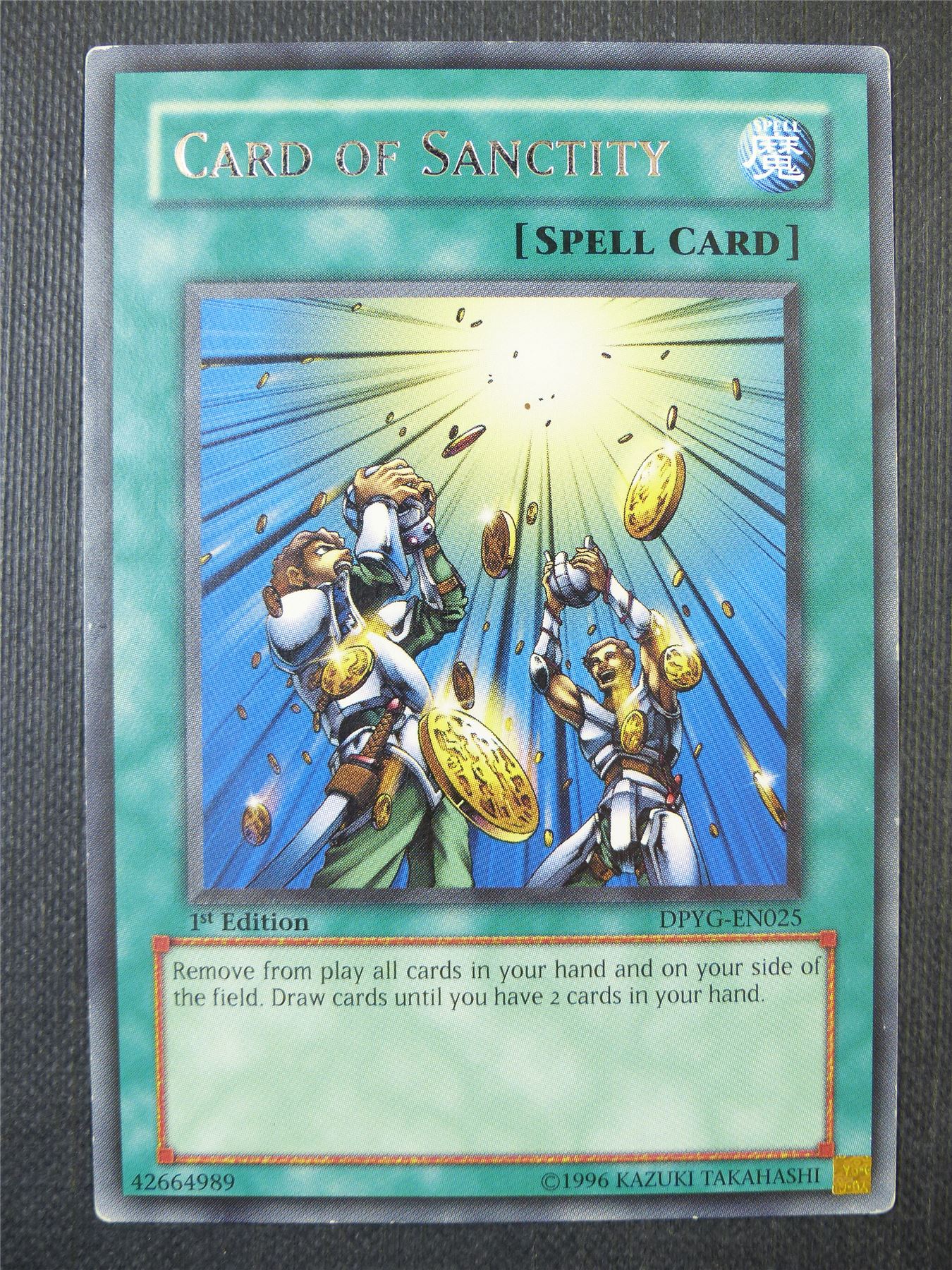 Card of Sanctity DPYG Rare - 1st ed Yugioh Card #8PW