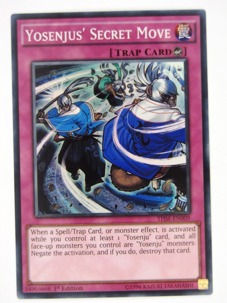 Yugioh Cards: YOSENJUS' SECRET MOVE THSF SUPER RARE # 21H77