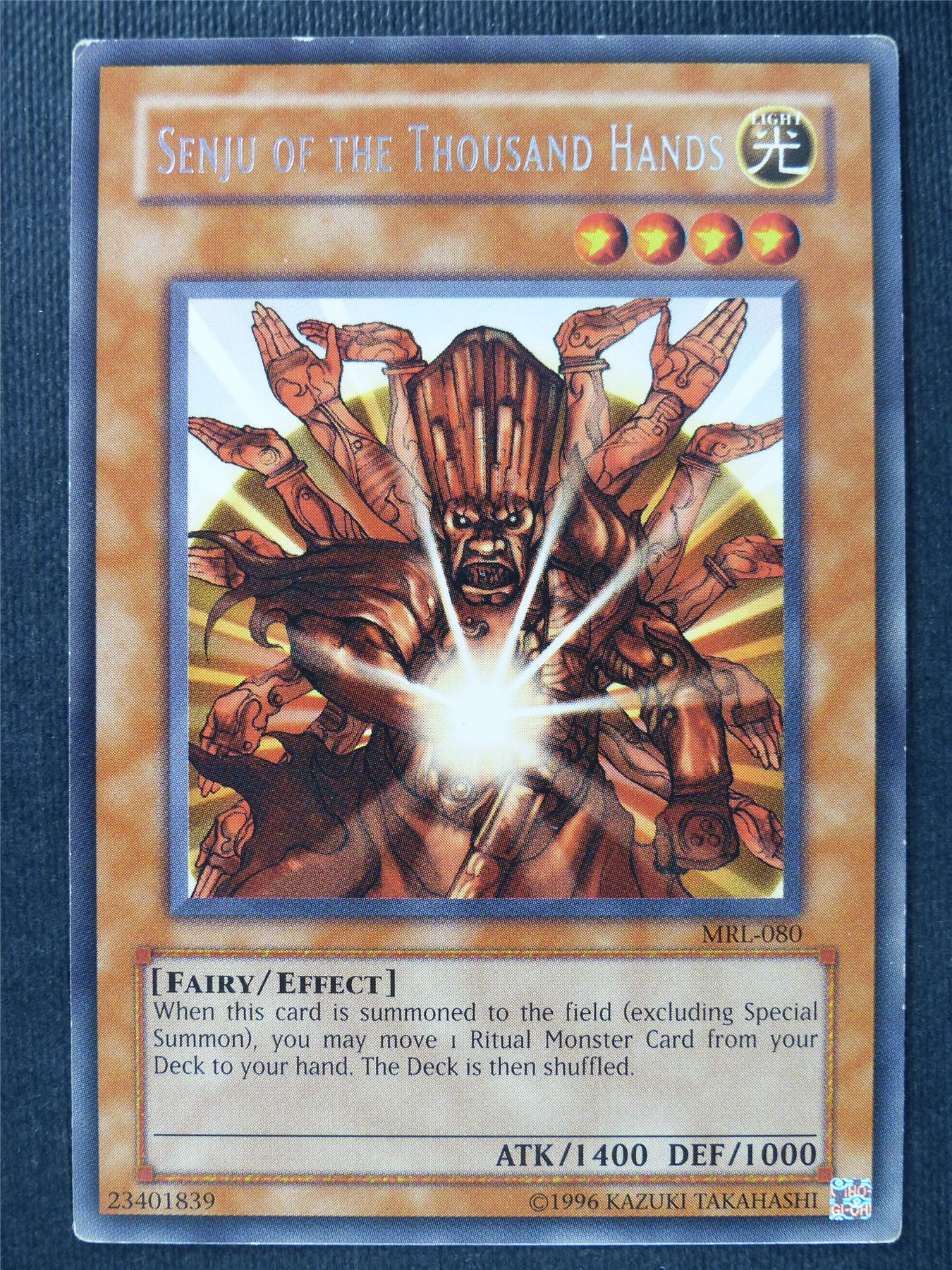 Senju of the Thousand Hands MRL Rare played - Yugioh Cards #4P