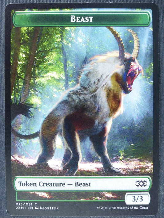 Beast Token - Mtg Magic Cards #VF