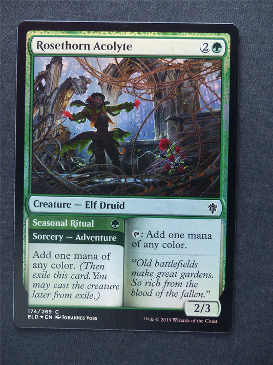 Rosethorn Acolyte Foil - Mtg Magic Cards #VE
