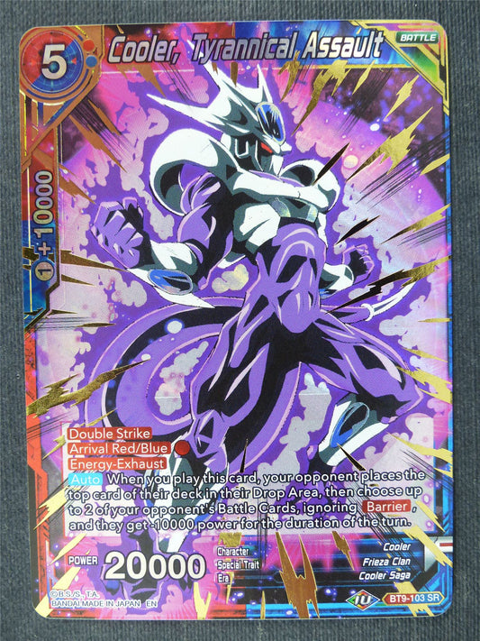 Cooler Tyrannical Assault SR - Dragon Ball Super Cards #42V