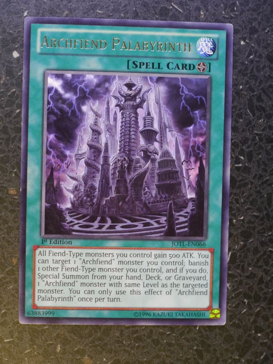 Yugioh Cards: ARCHFEIND PALABYRINTH MP14 SUPER RARE # 3H29