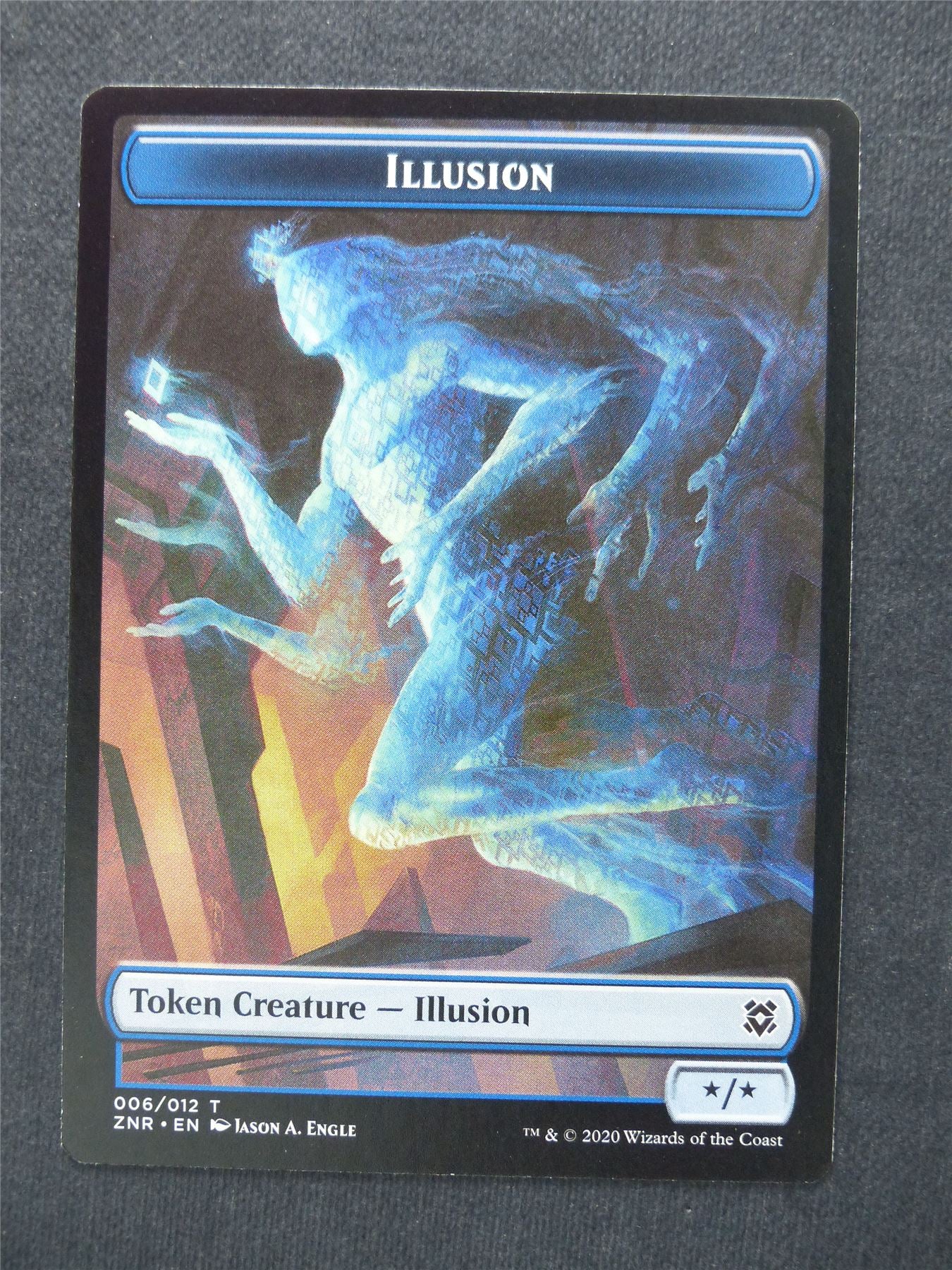 Illusion Token - Mtg Magic Cards #8Q