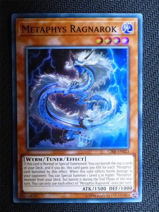 Metaphys Ragnarok - CIBR - Super Rare - Yugioh Card # 1D90