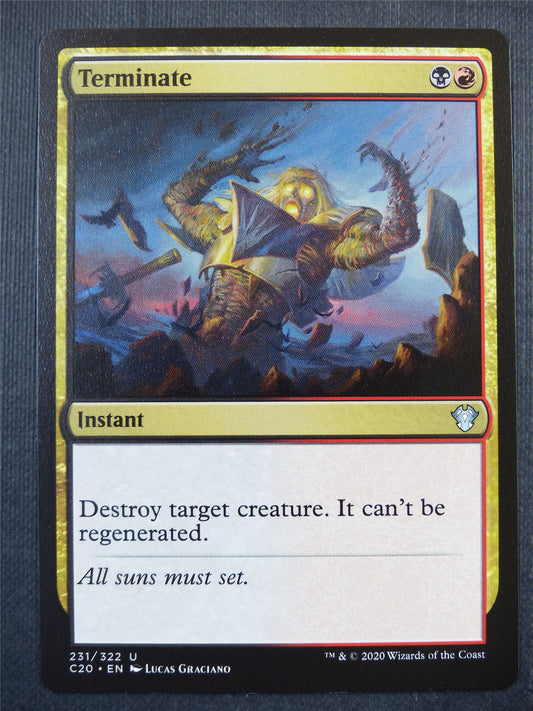 Terminate - Mtg Card #3LQ