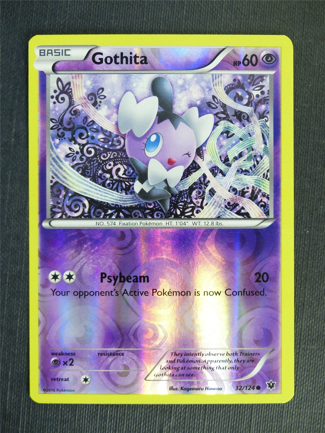 Gothita 32/124 Reverse Holo - Pokemon Cards #2HK