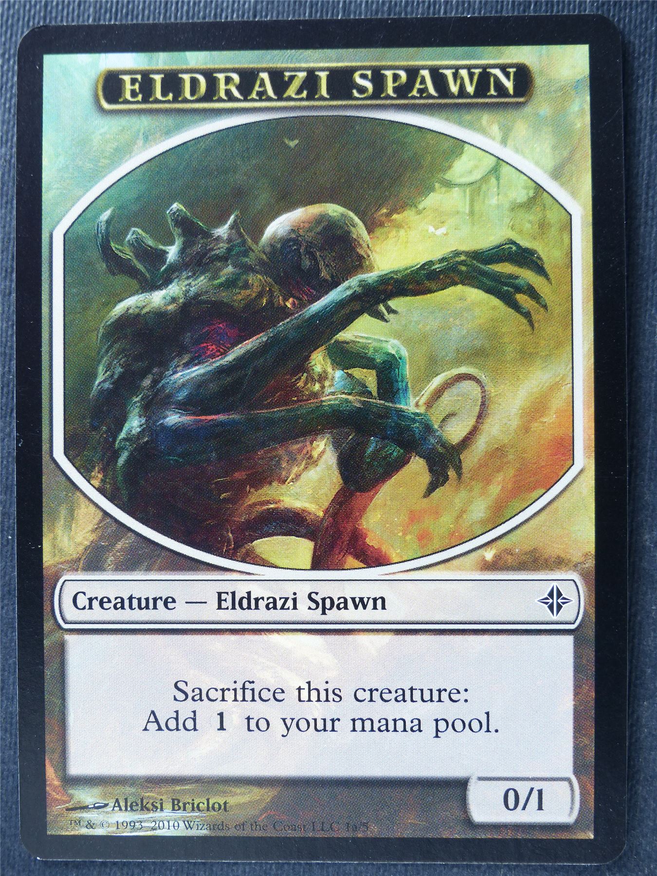 Eldrazi Spawn Token - Mtg Card #4P6