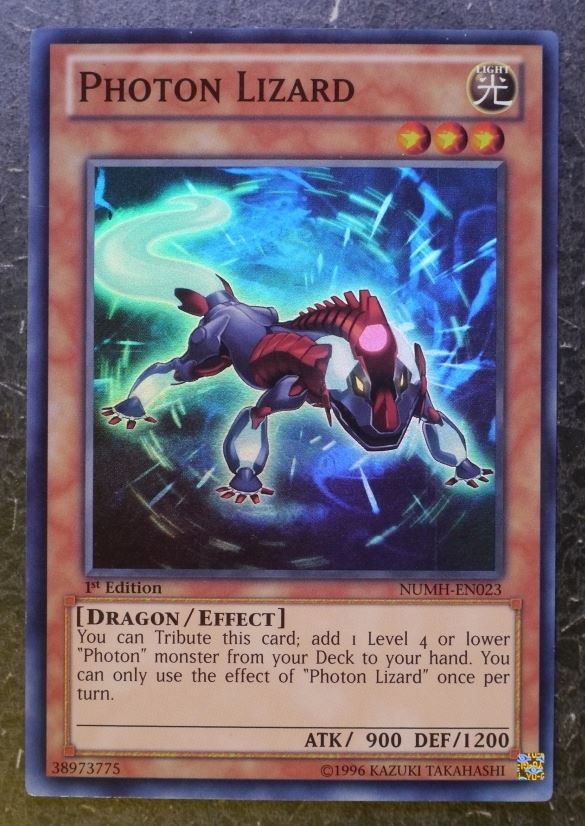 Yugioh Cards: PHOTON LIZARD NUMH SUPER RARE # 2I88