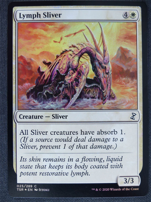 Lymph Sliver Foil - Remastered - Mtg Magic Cards #PV