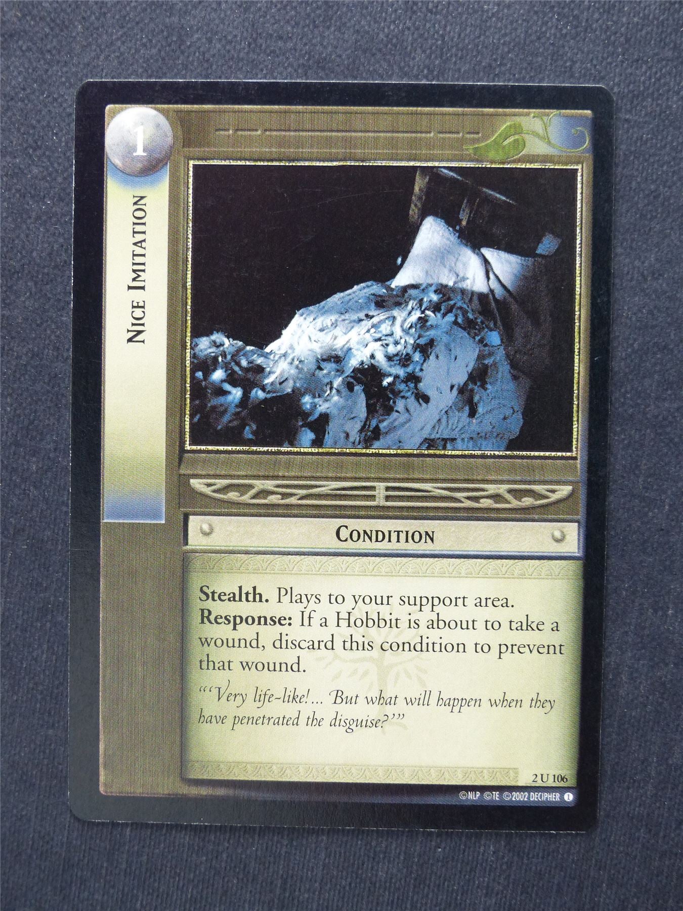 Nice Imitation 2 U 106 - LotR Cards #1S