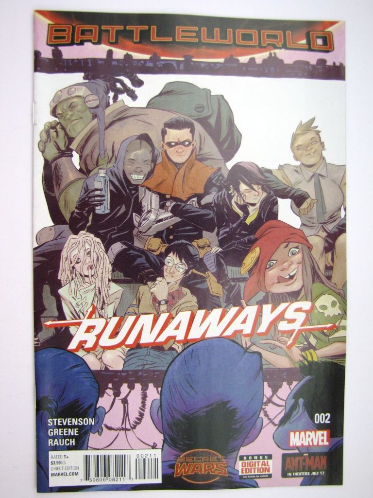 Marvel Comics: RUNAWAYS #2 SEPTEMBER 2015 # 31I49