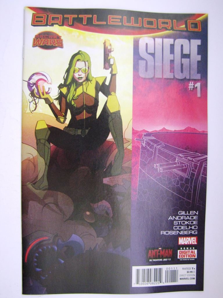 Marvel Comics: SIEGE #1 SEPTEMBER 2015 # 32E53