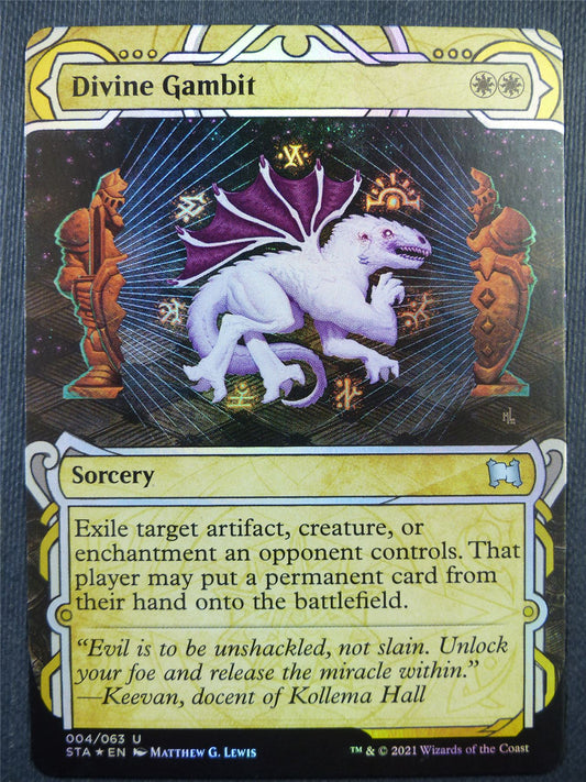 Divine Gambit Foil - Mystical Archives - Mtg Card #6AQ