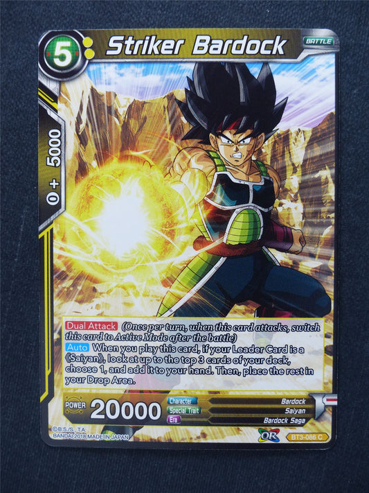 Striker Bardock - Dragon Ball Super Cards #FL