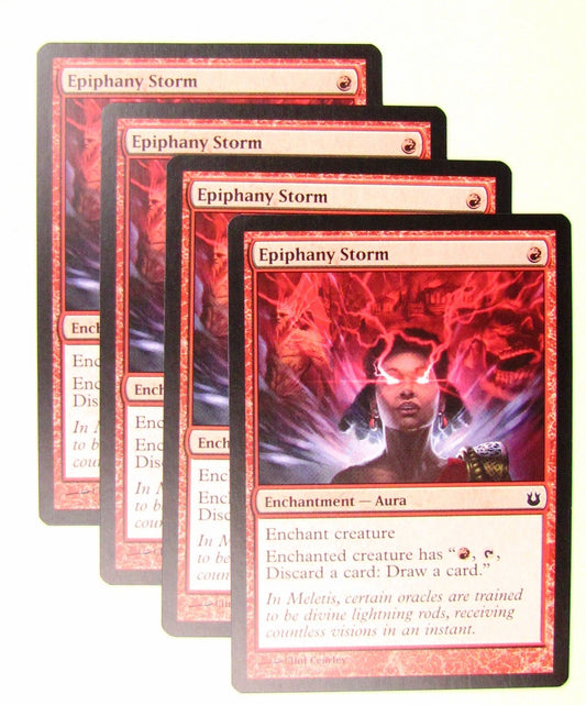 MTG Magic the Gathering Born of the Gods: Epiphany Storm x4