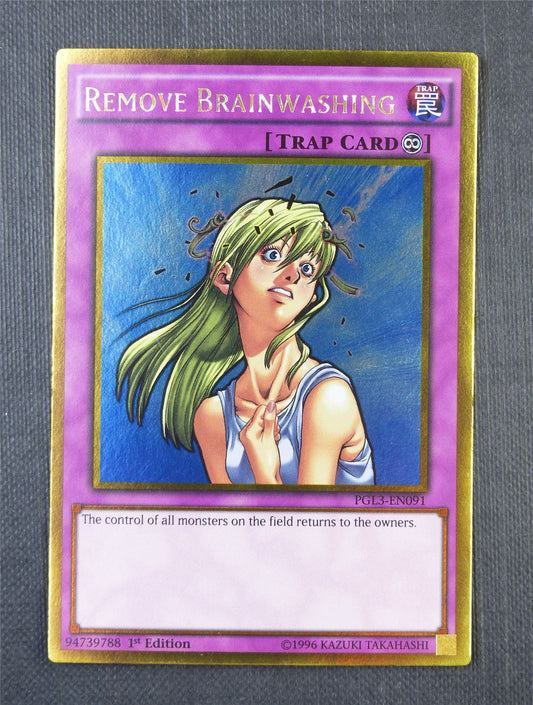 Remove Brainwashing PGL3 Gold - Ultra Rare - Yugioh Card #7CW