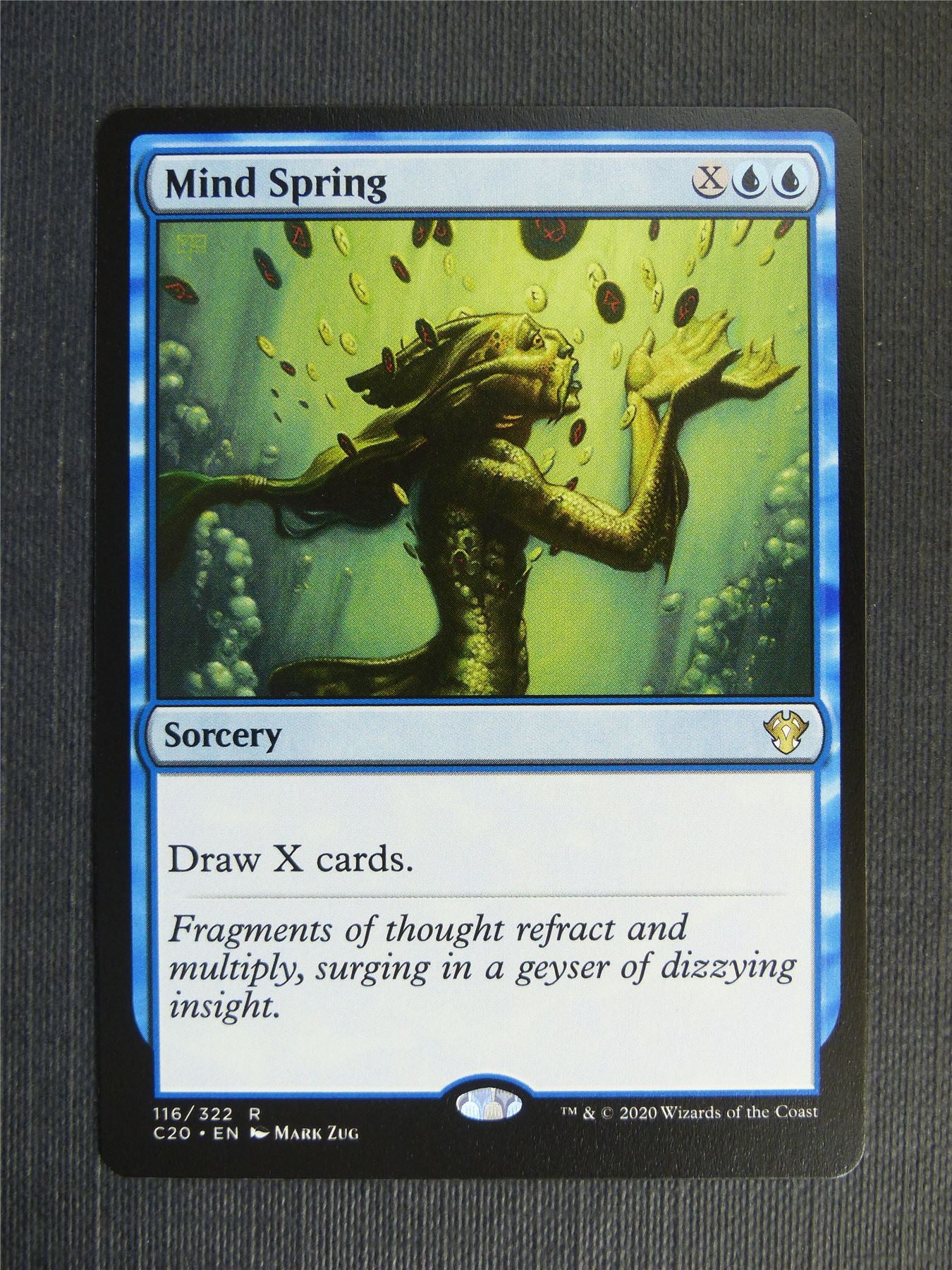 Mind Spring - C20 - Mtg Card