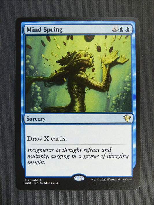 Mind Spring - C20 - Mtg Card