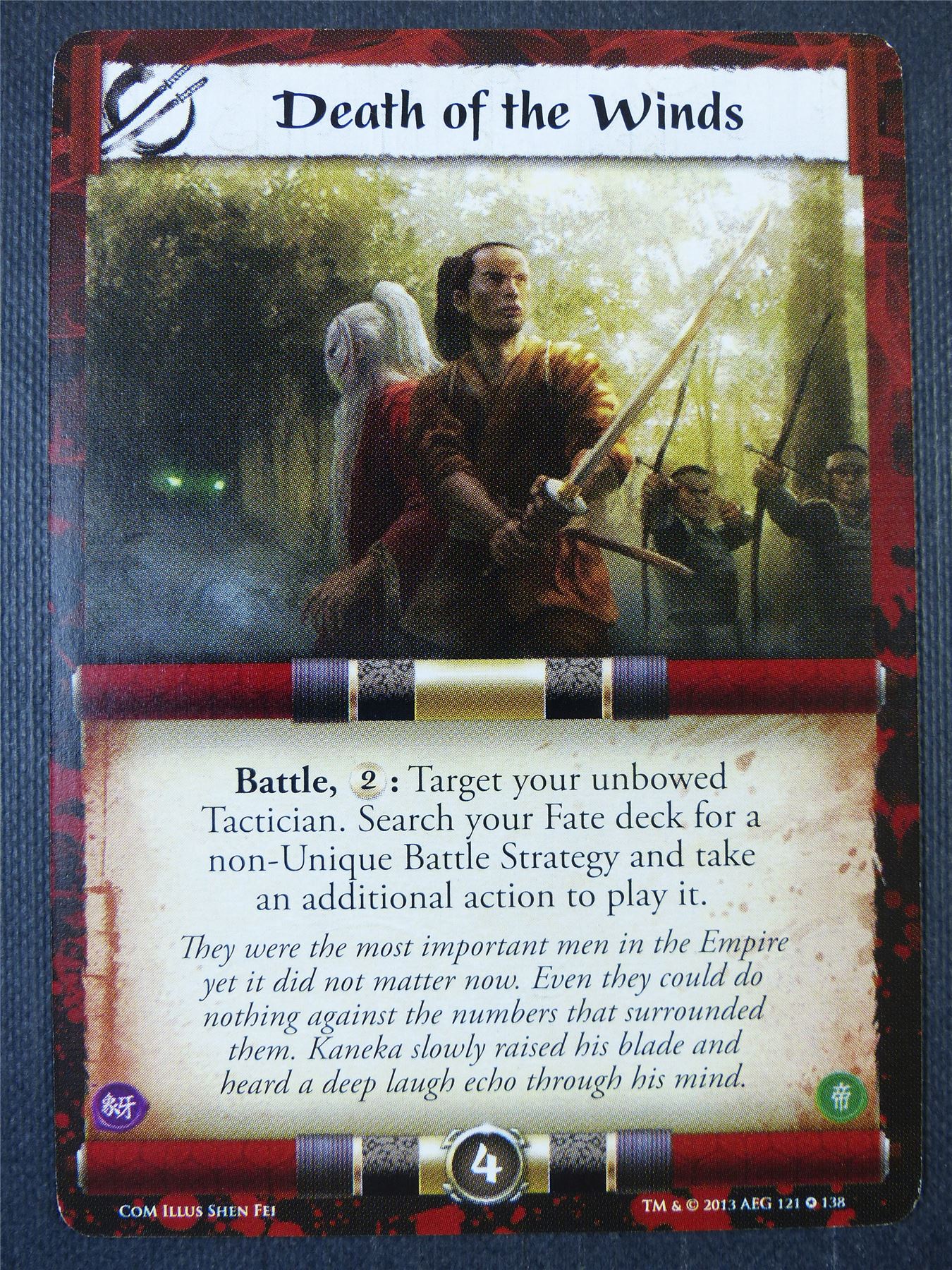 Death of Winds - L5R Card #2AT