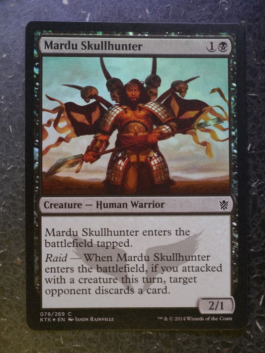 MTG Magic Cards: MARDU SKULLHUNTER   FOIL # 4J41