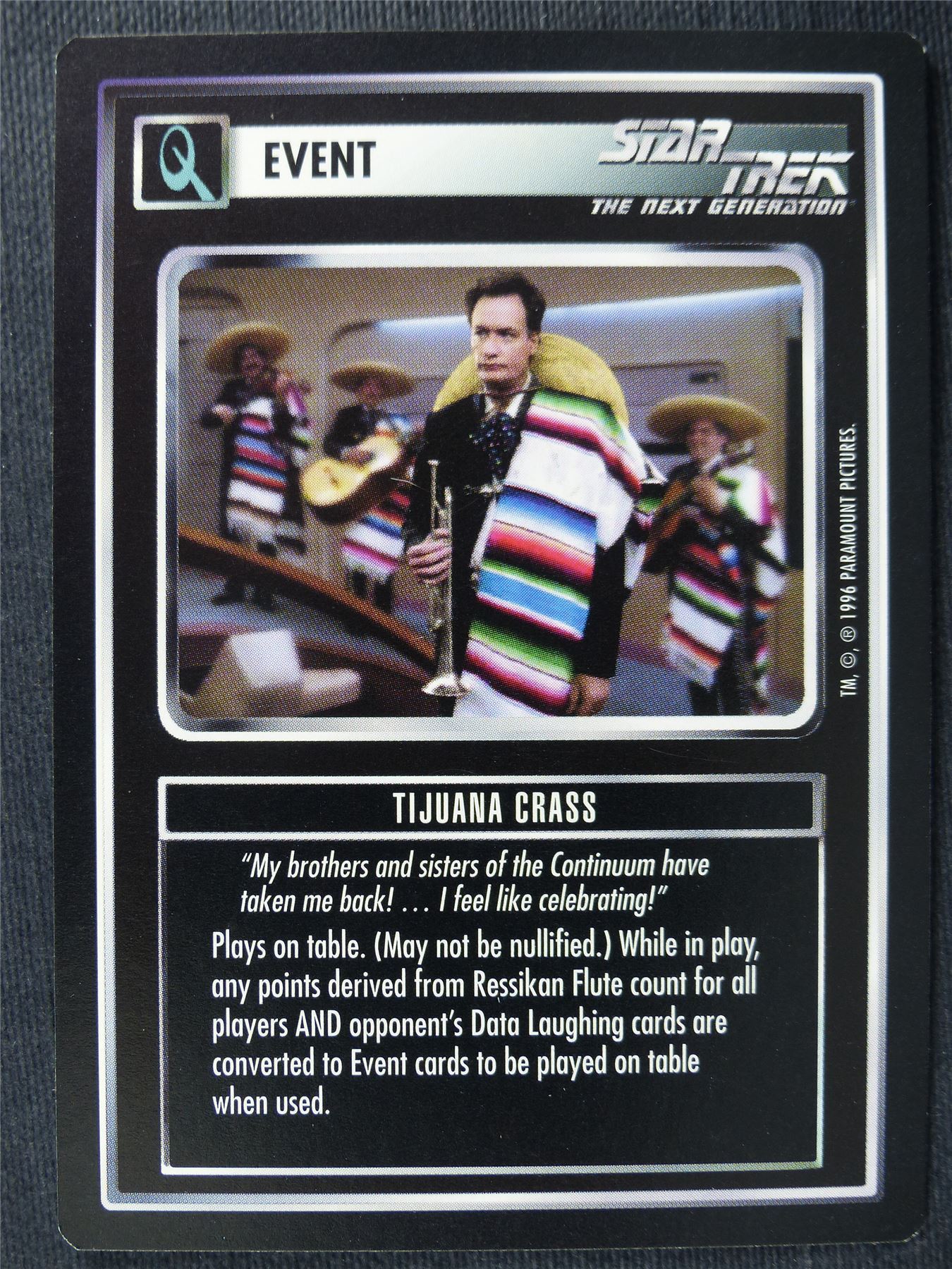 Tijuana Crass - NG - Star Trek Cards #Z0