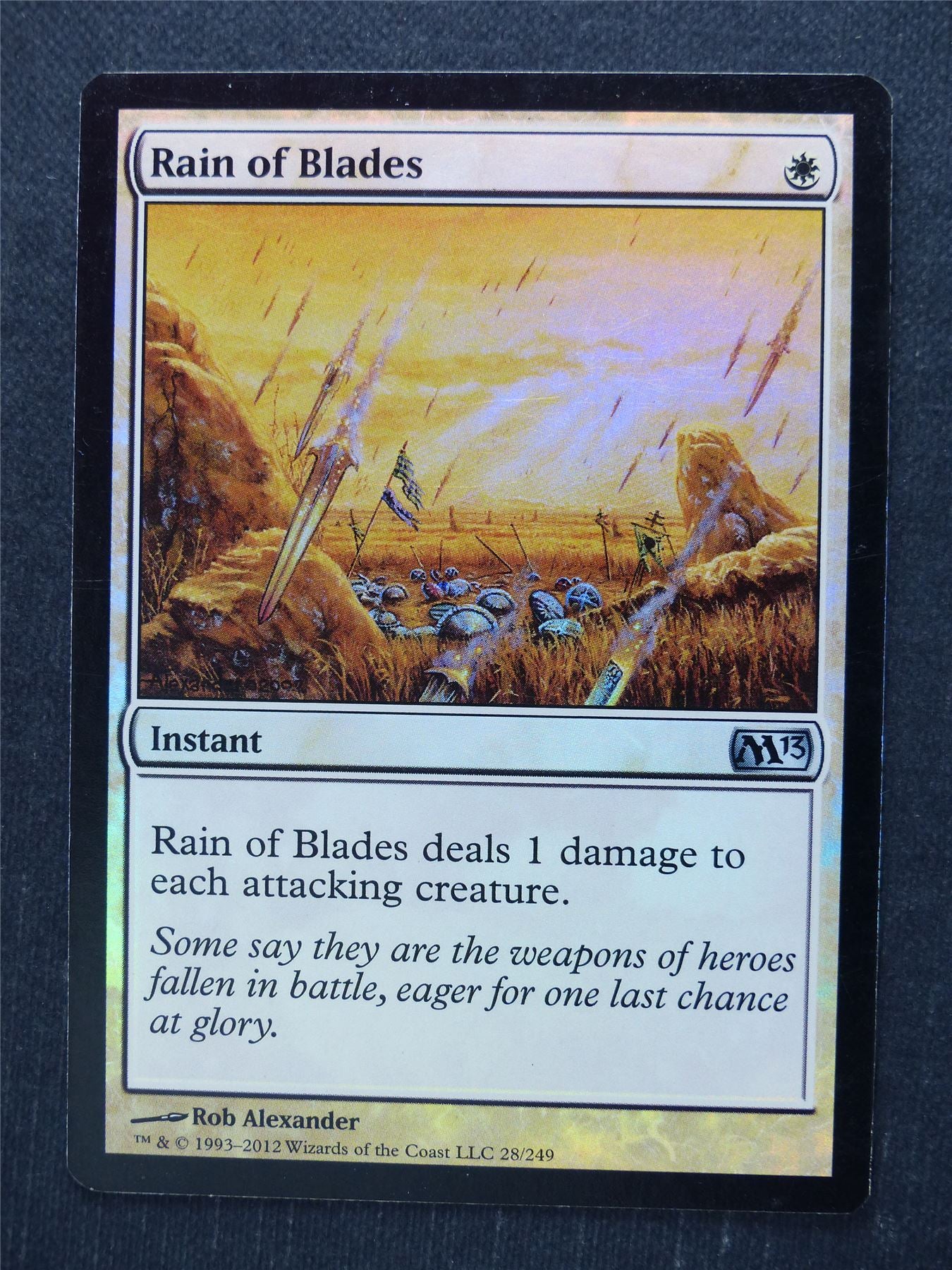 Rain of Blades Foil - Mtg Magic Cards #QF