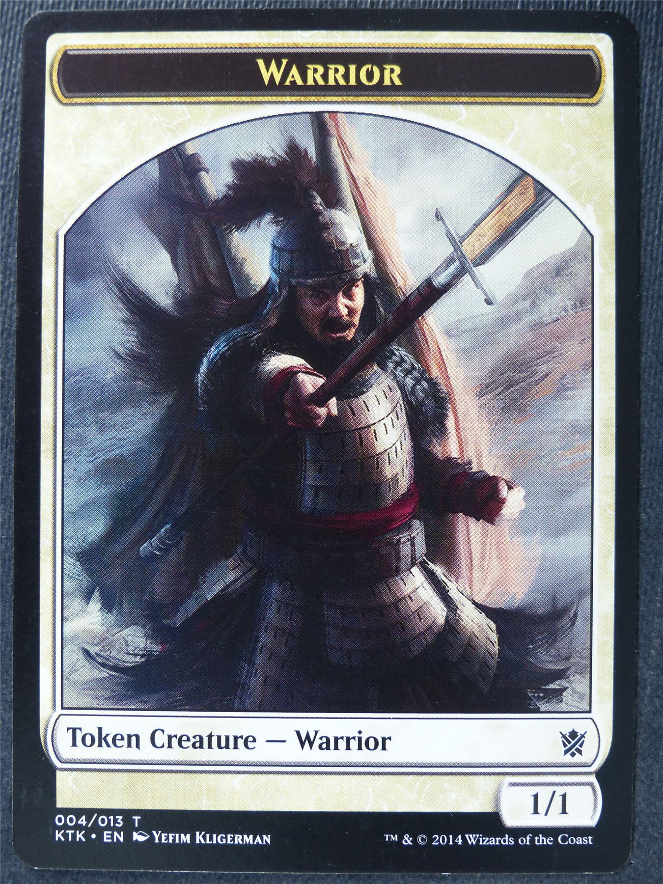 Warrior Token - Mtg Card #3RQ