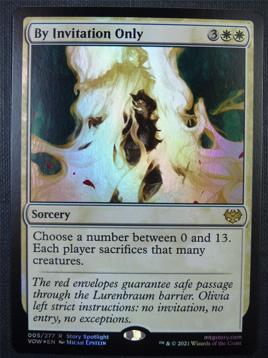 By Invitation Only Foil - Mtg Card #7LS