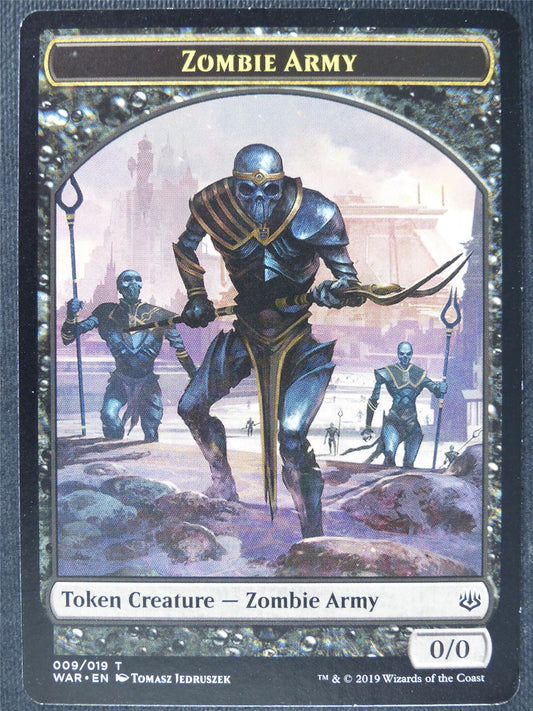 Zombie Army Token - Mtg Magic Cards #X3