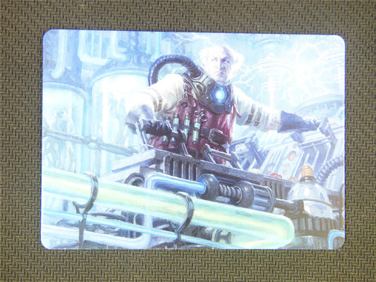 Ludevic Necrogenius Art Card 65 - Innistrad Midnight Hunt Art Series - Mtg Card #3E2