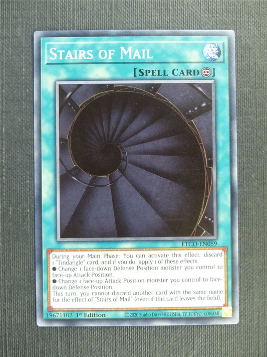 Stairs of Mail - ETCO - 1st ed Yugioh Card