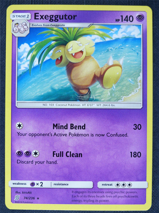 Exeggutor 74/236 - Pokemon Cards #BZ