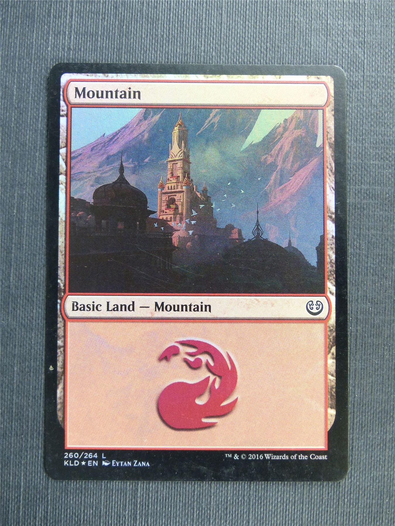 Mountain 260/264 Foil - Mtg Magic Cards #536