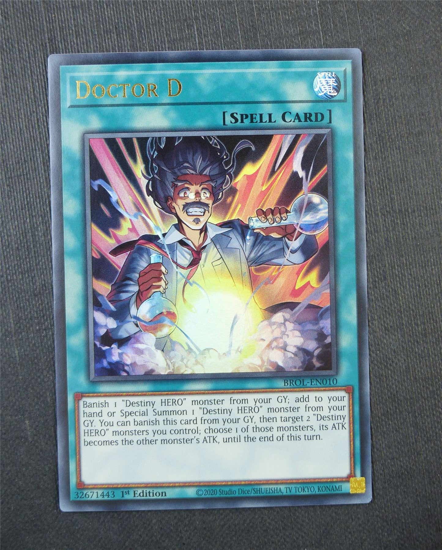 Doctor D BROL Ultra Rare 1st Ed - Yugioh Card #5EA