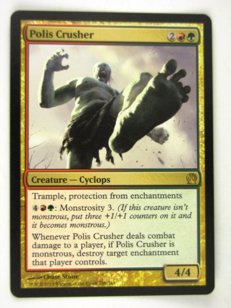 MTG played Cards: POLIS CRUSHER # 13J34