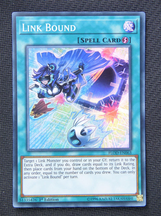 Link Bound FLOD - Super Rare - Yugioh Card #5N6