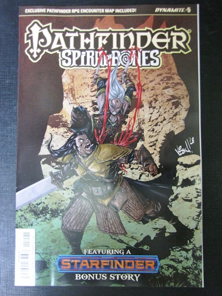 Pathfinder: Spiral of Bones #5 - July 2018 -Dynamite Comics # E84