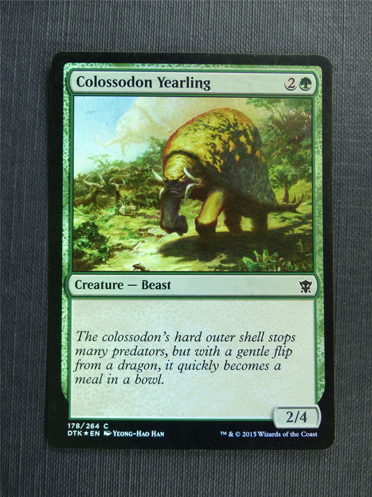 Colossodon Yearling Foil - Mtg Magic Cards #56O