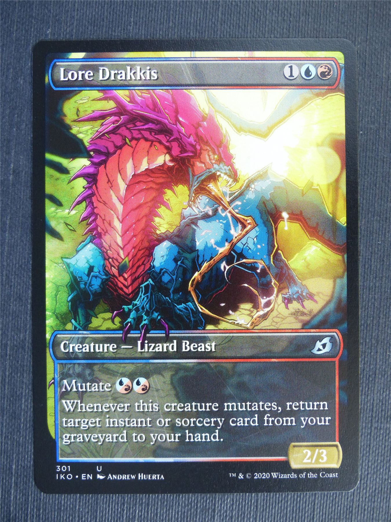 Lore Drakkis Showcase - Mtg Magic Cards #2LR