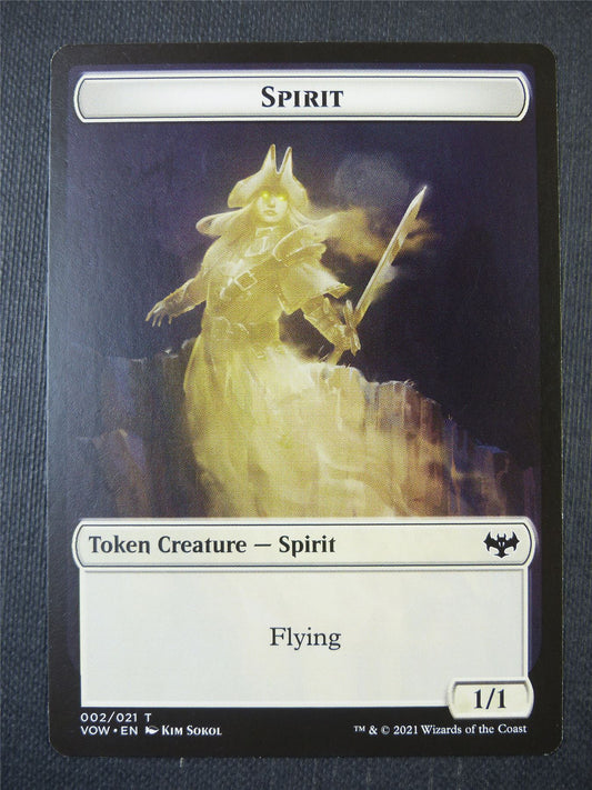 Spirit Token - Mtg Card #10F