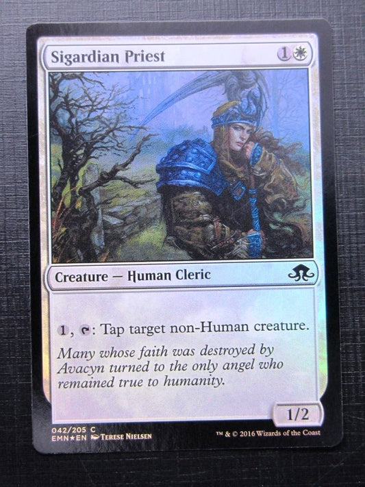 MTG Magic Cards: SIGARDIAN PRIEST FOIL # 23I96