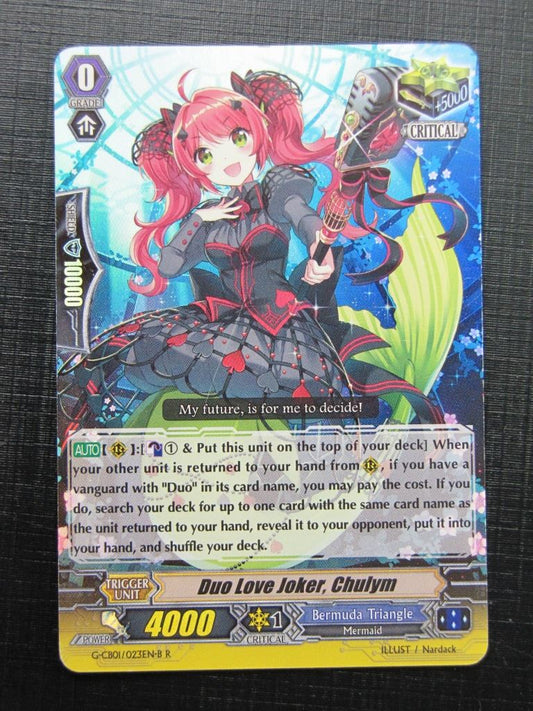 Vanguard Cards: DUO LOVE JOKER, CHULYM G-CB01 R played # 18A58